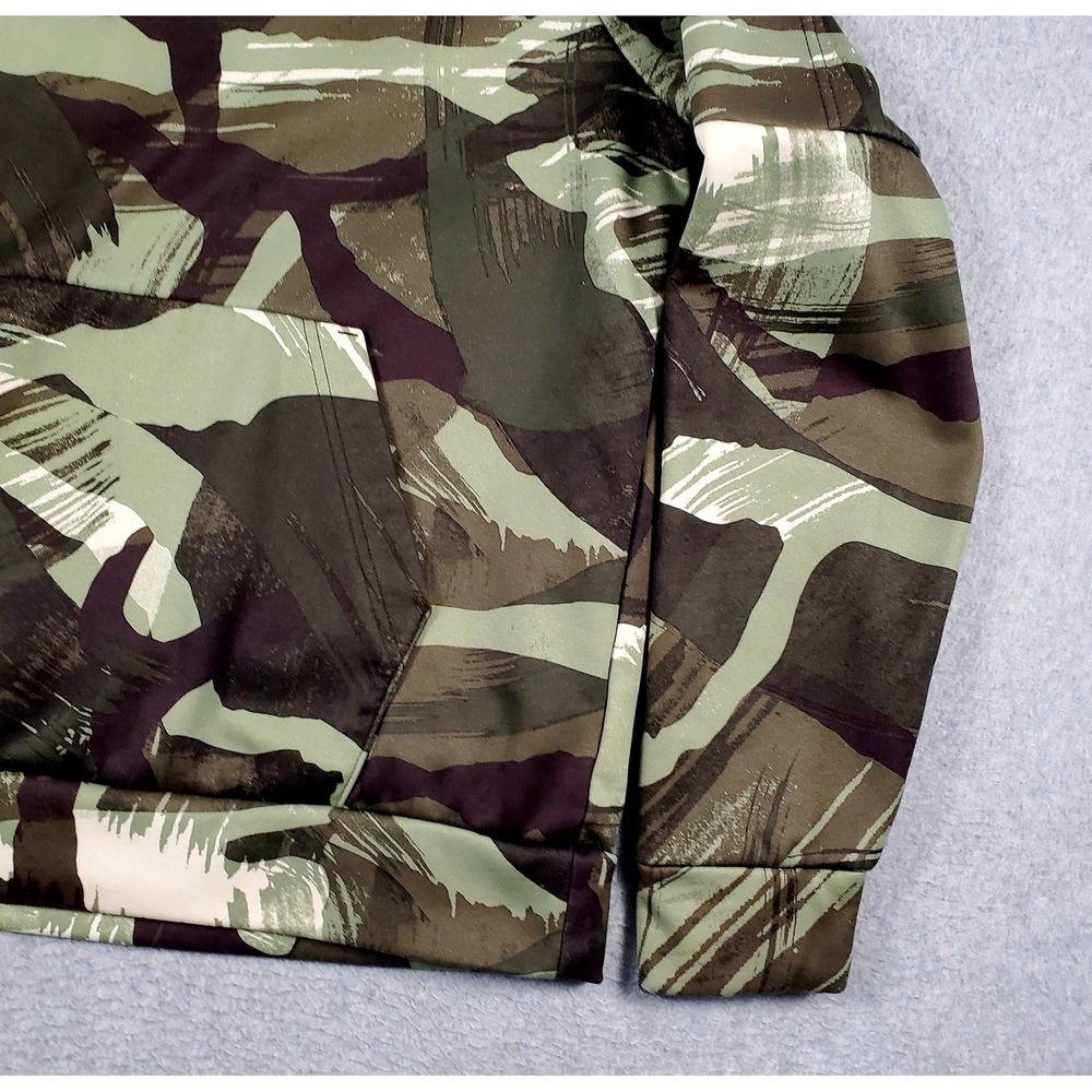 Nike Hoodie Mens Small Cascade Brushstroke Therma-Fit Fleece Pullover Sweatshirt - Picture 4 of 12